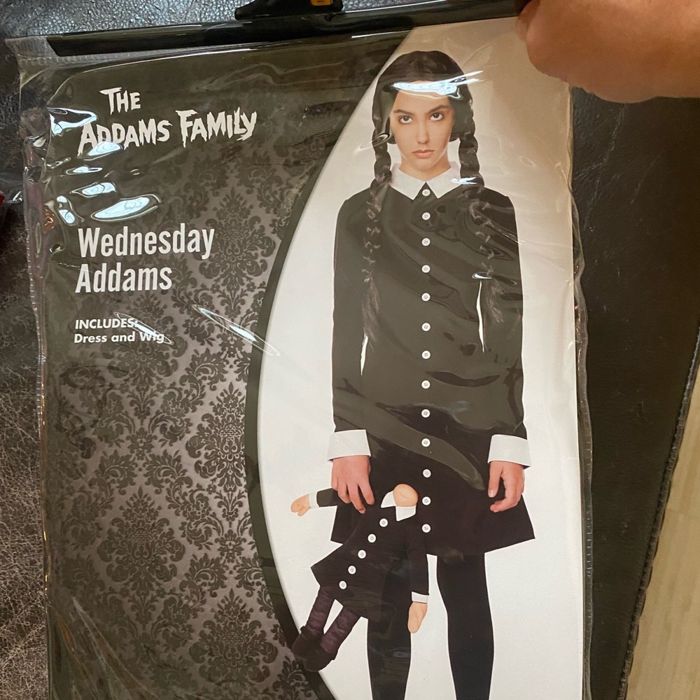 Wednesday Adams Halloween costume 4-6